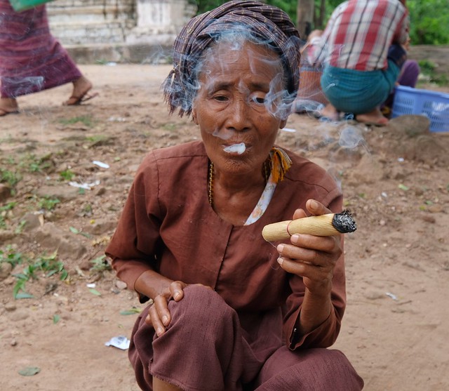 Old mamma-Monywa//Myanmar 2017