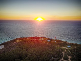 Cape Moreton Lighthouse, Dawn