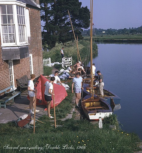 486#Second year sailing, Double Locks, 18th May 1966.  IP.