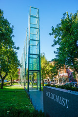 The New England Holocaust Memorial, Union Street Park