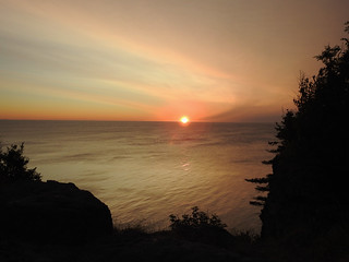 Catching the sunrise on Grand Manan Island (Bay of Fundy), New Brunswick