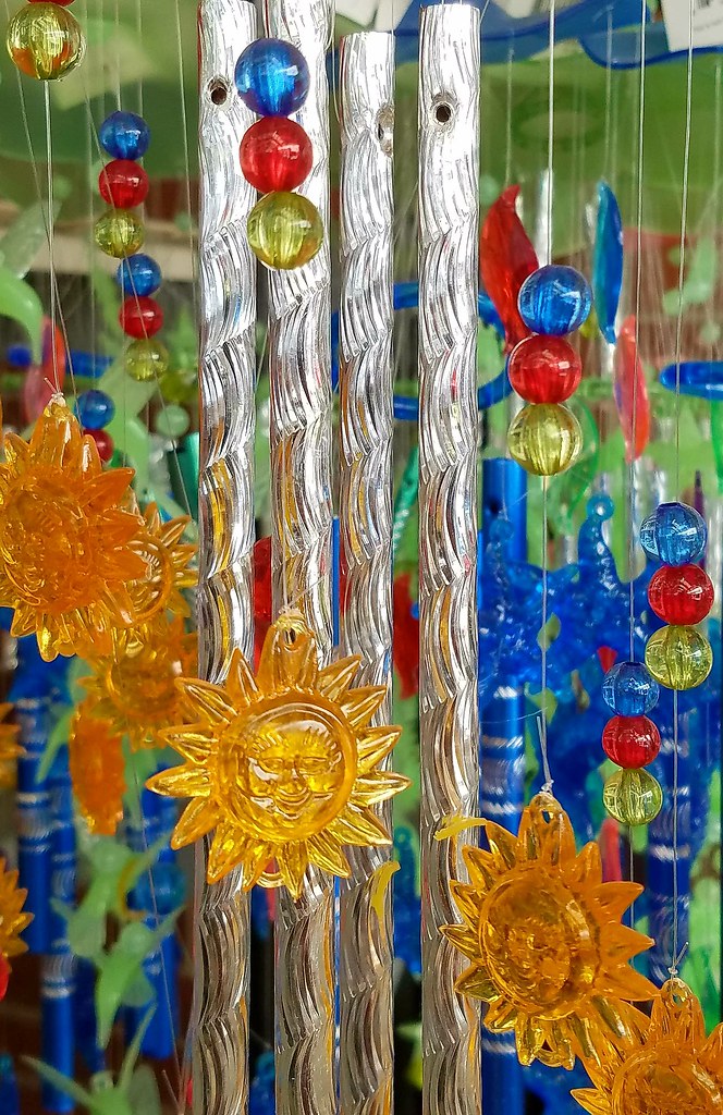 These Wind Chimes Were Love At First Sight!  Whimsical Melodic Delight! ☺☺   Photos by Joseph