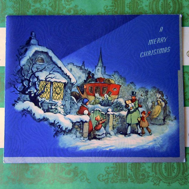 Holiday Village Christmas Card