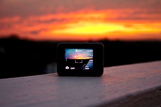 Sunset through GoPro