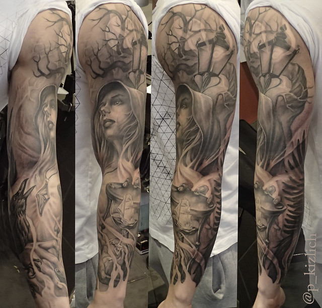 Sleeved!! Finished a while ago.
