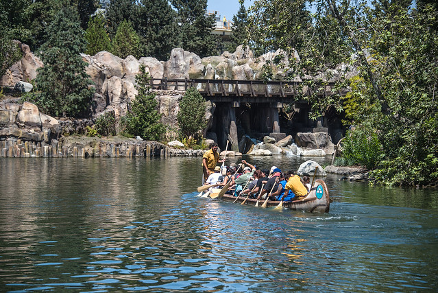 Rivers of America in Disneyland