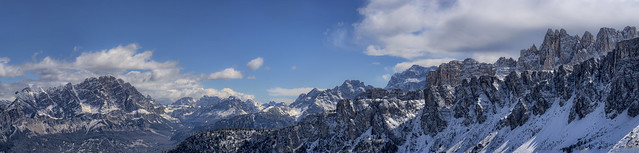 Belluno Giau Pass Dolomites Italy 04/2017
