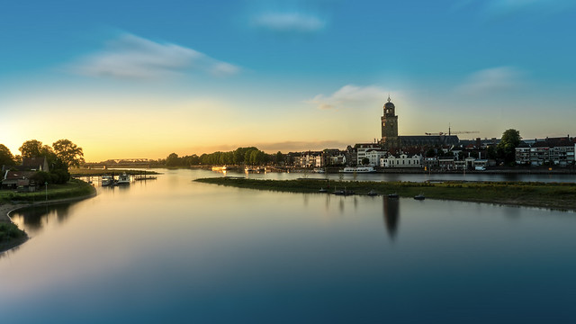 Nice summer picture of Deventer Sky