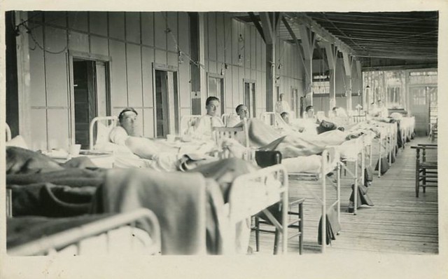 Asheville and Oteen Public Health Service Hospitals WWI Images