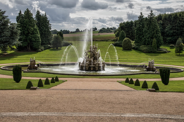 Fountain at Witley Court and Gardens