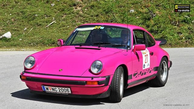 1977 Porsche Carrera 3,0 pink Racecar-Trophy (c) Bernard Egger :: rumoto images 5233