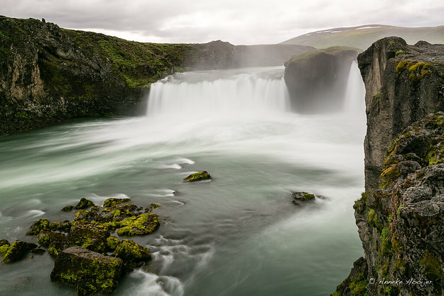 Goðafoss  (which means waterfall of the gods in Icelandic) (Explore)