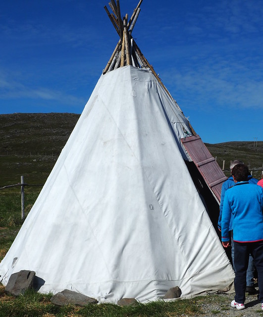 Sami dwelling Northern Norway