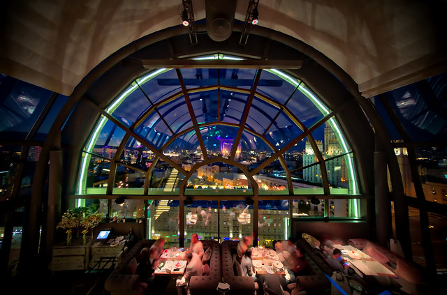 The White Rabbit Restaurant In Moscow