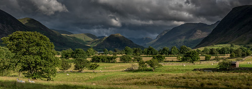 crummockwater lakedistrict cumbria rivercocker loweswater cloudscape stormy rainclouds sunshineandshowers