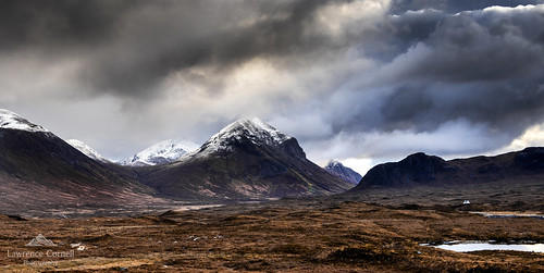 landscape mountains cuillins scenery scotland skye isleofskye marsco cloudy outdoors nature winter snow nikond5