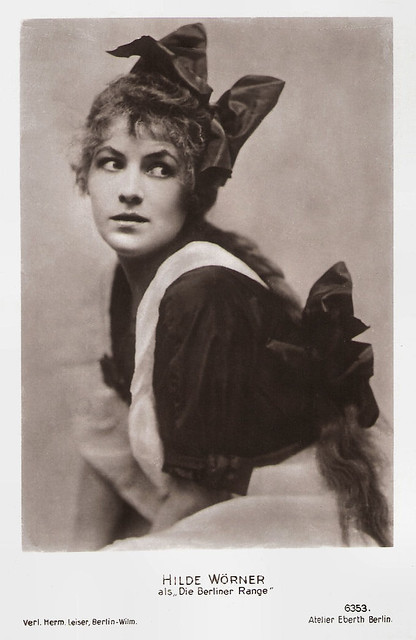 Hilde Wörner in Die Berliner Range (1913)