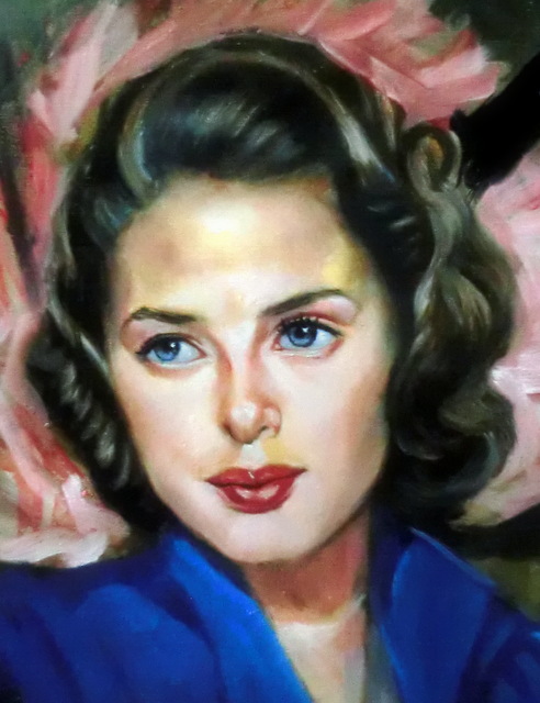 portrait of  Ingrid Bergman