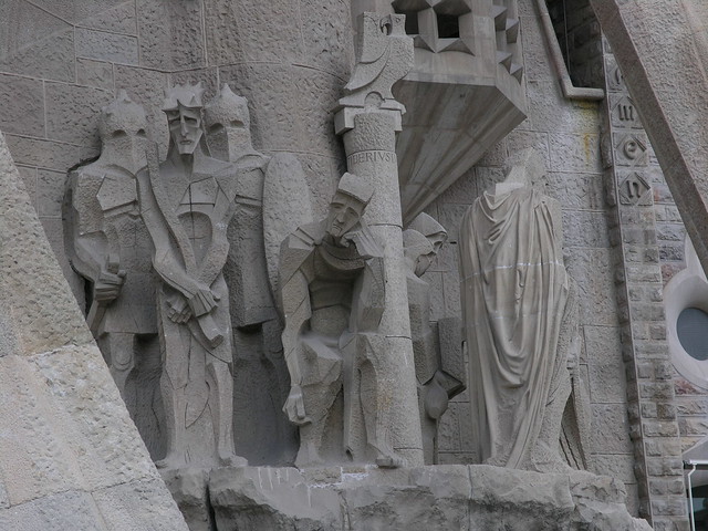 Barcelona Sagrada Familia s facade detail5