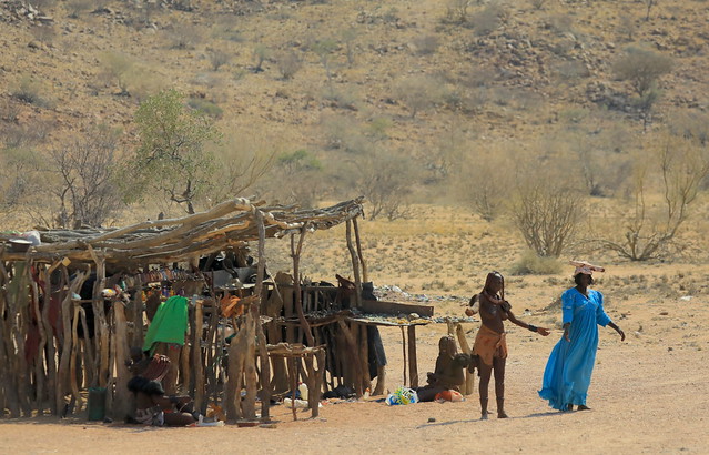 Herero and Himba Tribes Women Damaraland Namibia Africa