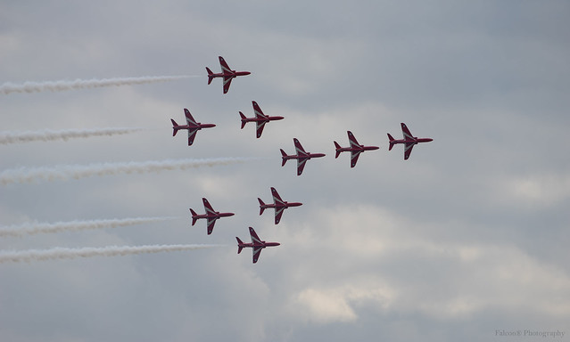 Red Arrow Concorde Formation