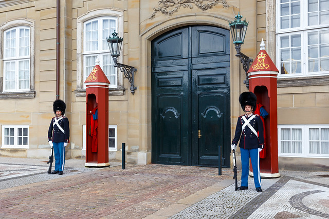 Danish Royal Guard - Amalienborg Palace