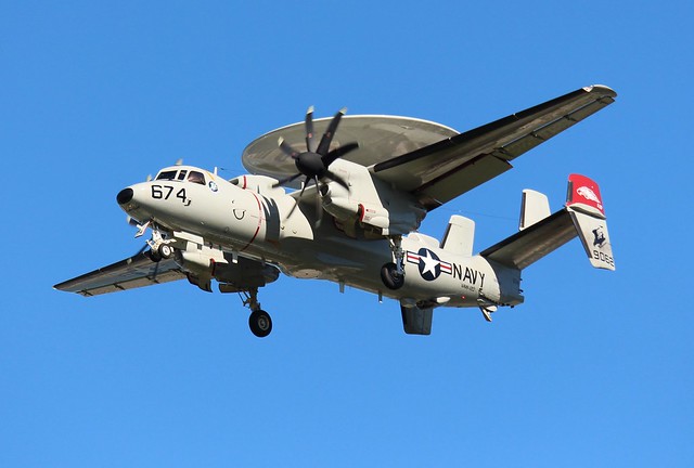 Navy E-2D Hawkeye 674, VAW-120, #169062, (2)