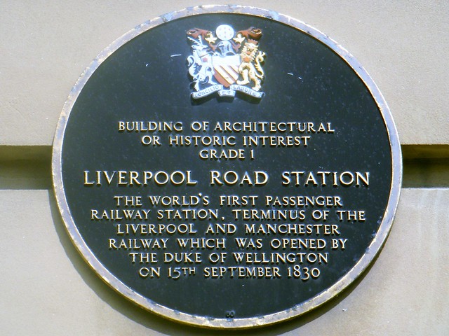 Manchester, Liverpool road railway station