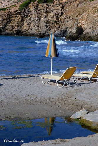 Almirida beach in Heraklion Crete