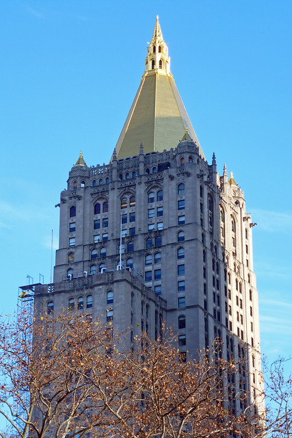 New York Life Insurance Building at Madison Square Park at Flatiron District of Manhattan in New York City, NY