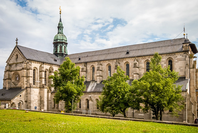 The13th century Ebrach Abbey  in Germany