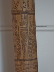 Engraved bamboo