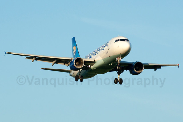 G-TCAD Thomas Cook Airlines A320-200 East Midlands Airport