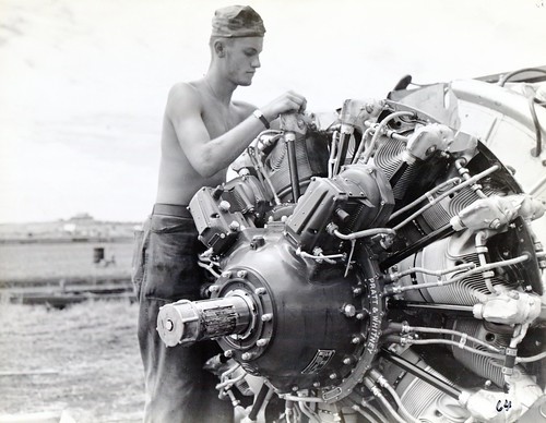 Maintenance Work on Henderson Field, Guadalcanal, circa 19… | Flickr