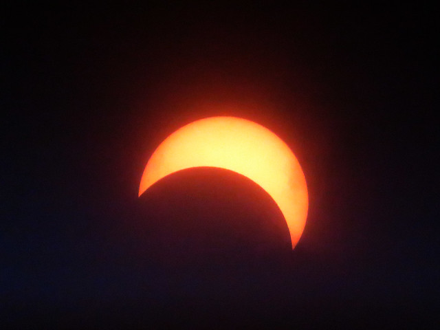 Solar Eclipse POV Wakefield, Massachusetts; Monday, August 21, 2017