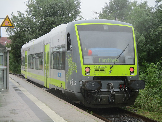 Agilis VT650.727 at Ebermannstadt
