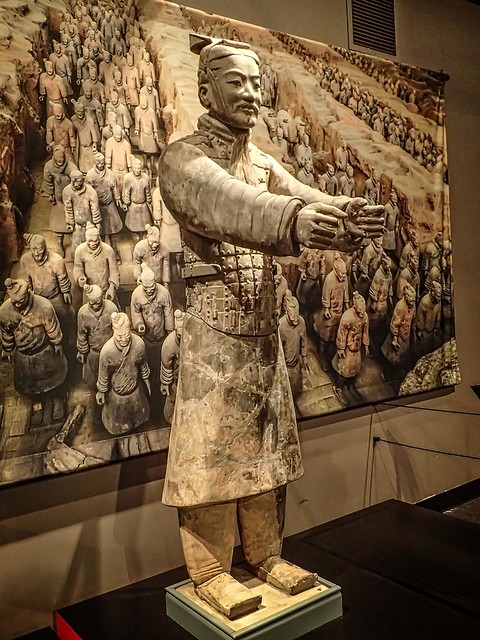 Armored Charioteer from the tomb of Emperor Qin ShiHuang China 210-209 BCE