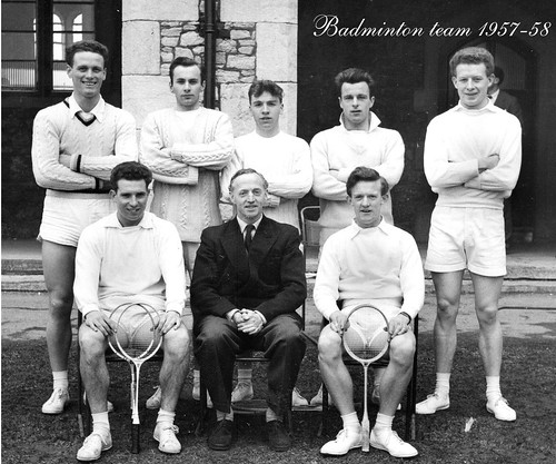 442#Badminton team 1957-58