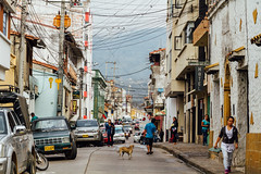 San Gil Street Scene, Colombia