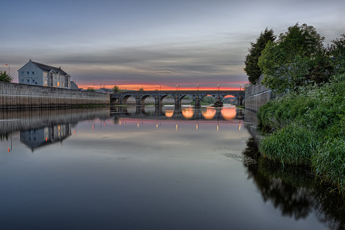 county uk bridge flowers trees ireland sunset summer vacation sky irish sun holiday reflection tourism nature water grass set reflections river reeds way lens landscape photography countryside town site spring nikon europe day photographer cloudy blossom outdoor side horizon country border wide scenic bank visit tourist fox british hd rays flowing ni colourful nikkor northern camels gareth gnr hdr mourne hump tyrone wray lifford riverscape strabane sperrins tonemapped d810 1424mm hdfox