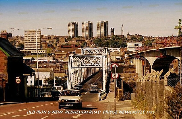 Old Iron Redheaugh  Bridge Gateshead / Newcastle  1983