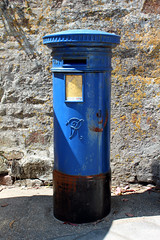 Alderney  -  St Anne, Victorian Pillar Box