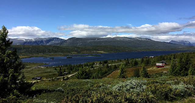 Another lake to bike around: Sore Syndin in Valdres, Norway
