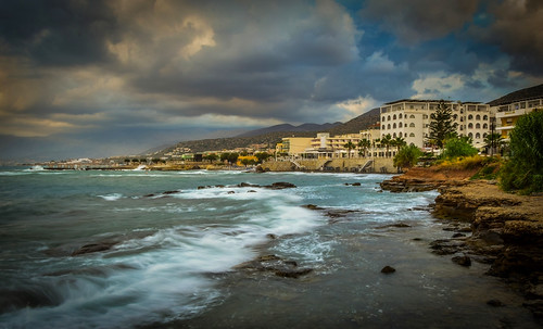 On the beach by George Nutulescu, Creta Islandnikon longexposure landscape sky sea seascape season travel ocean view vawe vacances bea