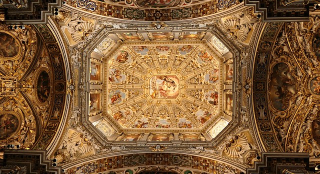 Bergamo - Santa Maria la Maggiore - ceilings