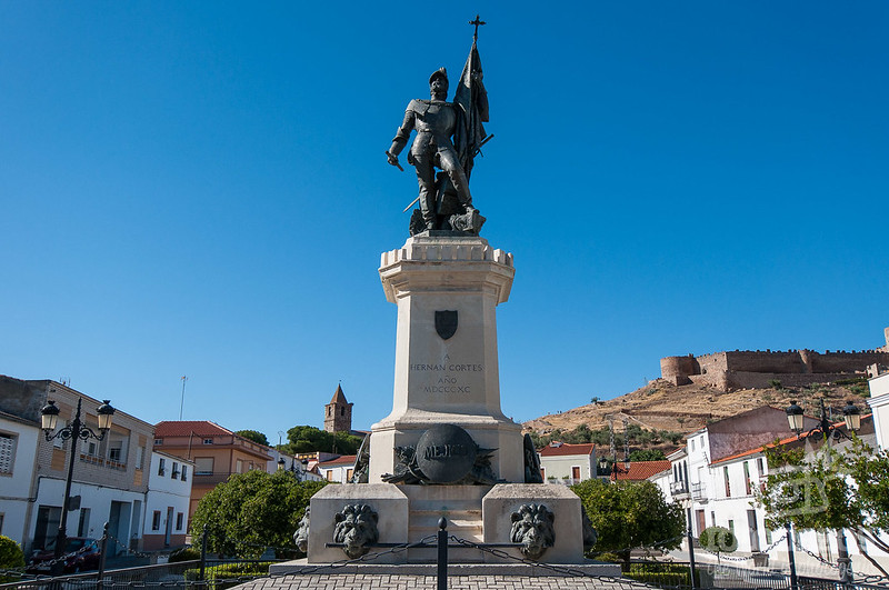 Estatua de Hernán Cortés en Medellín, Badajoz