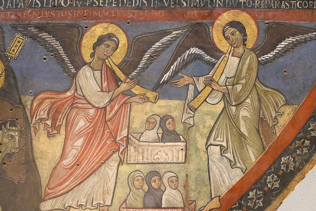 Nicolaus e Johannes -  Giudizio Finale (seconda metà del XI secolo circa) - Pinacoteca dei musei Vaticani