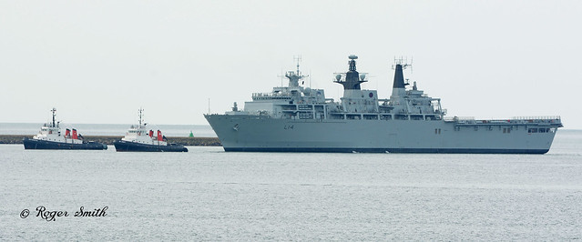 HMS Albion + Adept & Careful