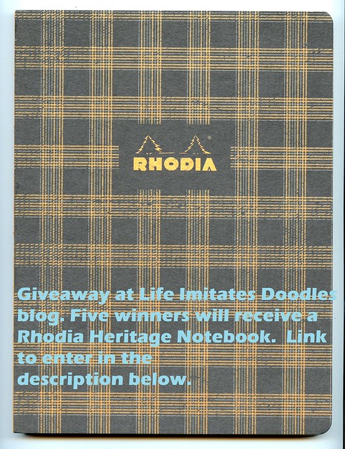 Giveaway-Rhodia Heritage Notebook