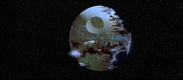 Death Star II exploding